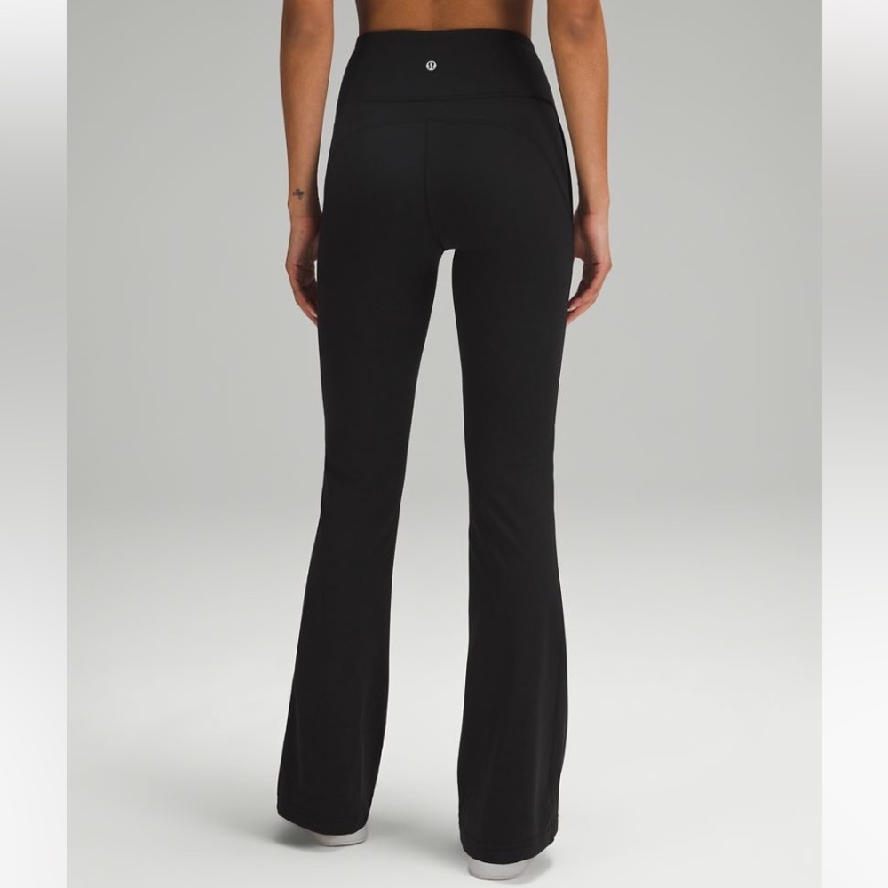 Lululemon mid-rise flared yoga pants